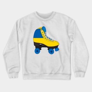 Roller Skating Ukraine Crewneck Sweatshirt